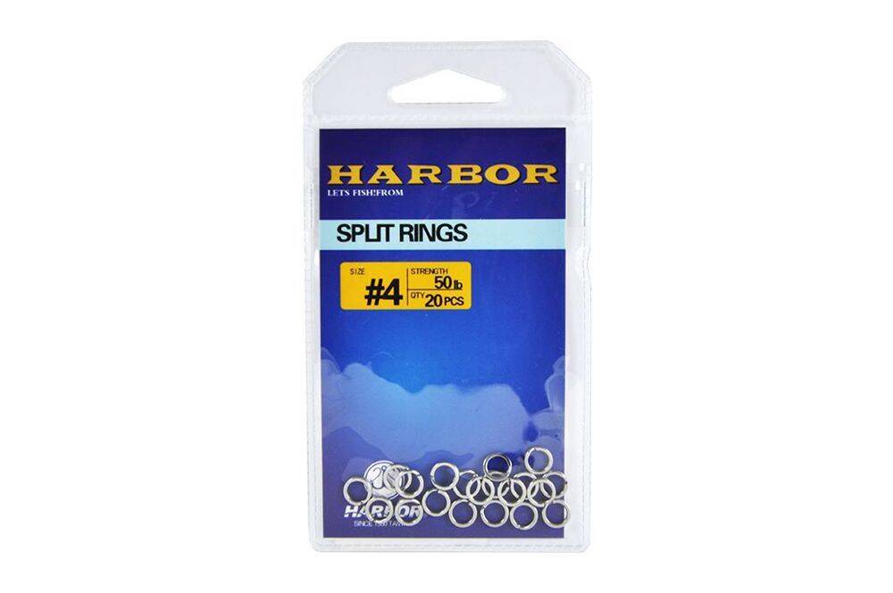 Harbor Split Rings No4 20pcs - 1