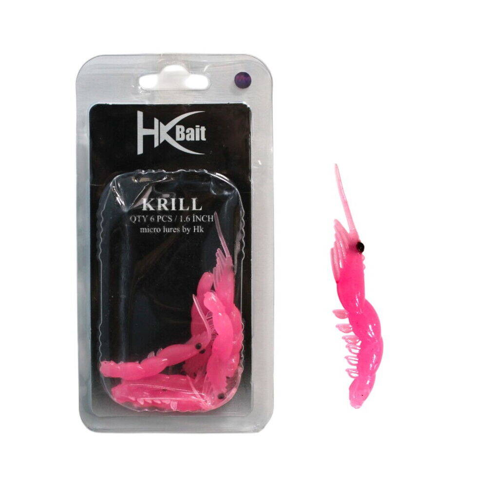 HkBait Krill 1.6 Mikro Silikon Karides Pink - 1