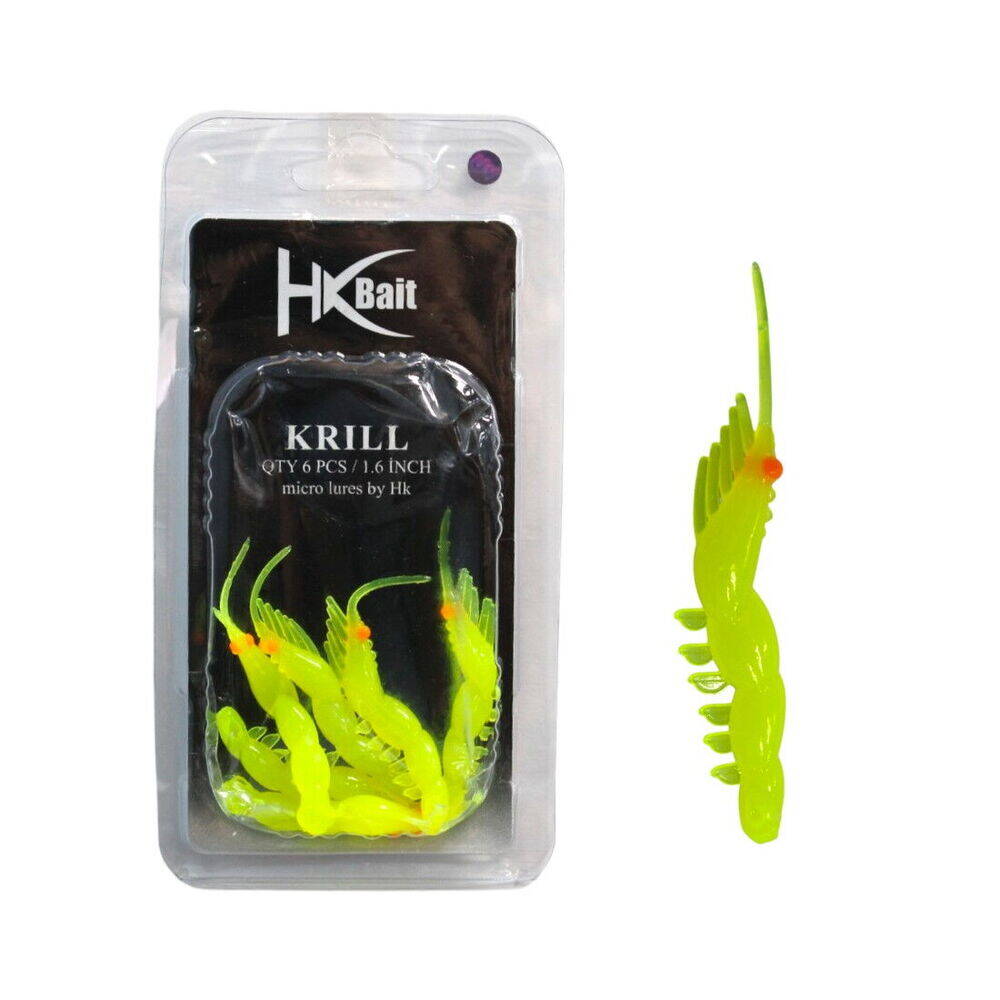 HkBait Krill 1.6 Mikro Silikon Karides Yellow - 1