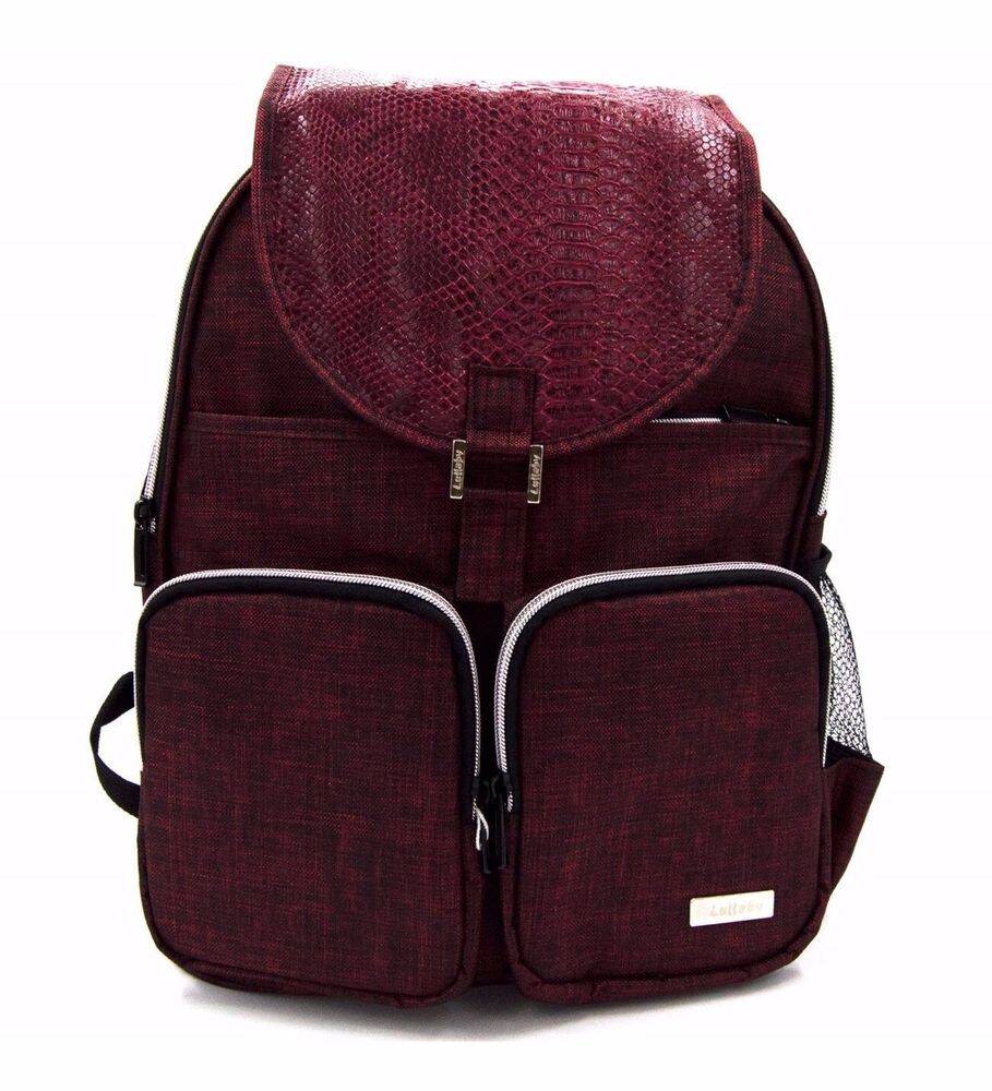 Lullaby Lby-306 Ejder Bordo Sırt Çantası - 1