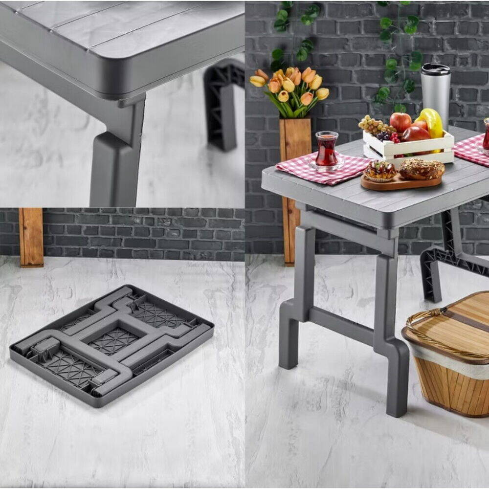 Mena Plastik Maxi Boy Katlanır Masa 78x55x57 Cm - 1