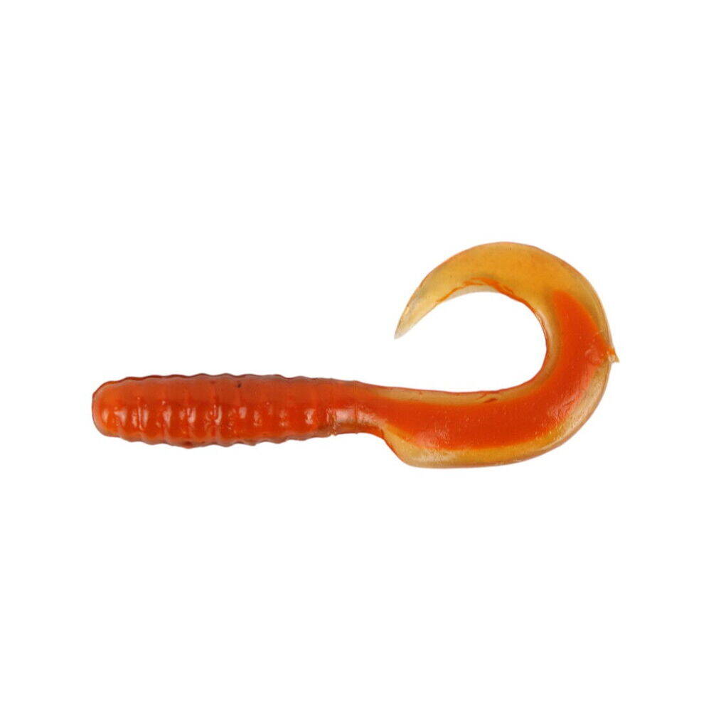 Mister Twister 7 Cm Turuncu Silikon 10 Lu Pkt - 1