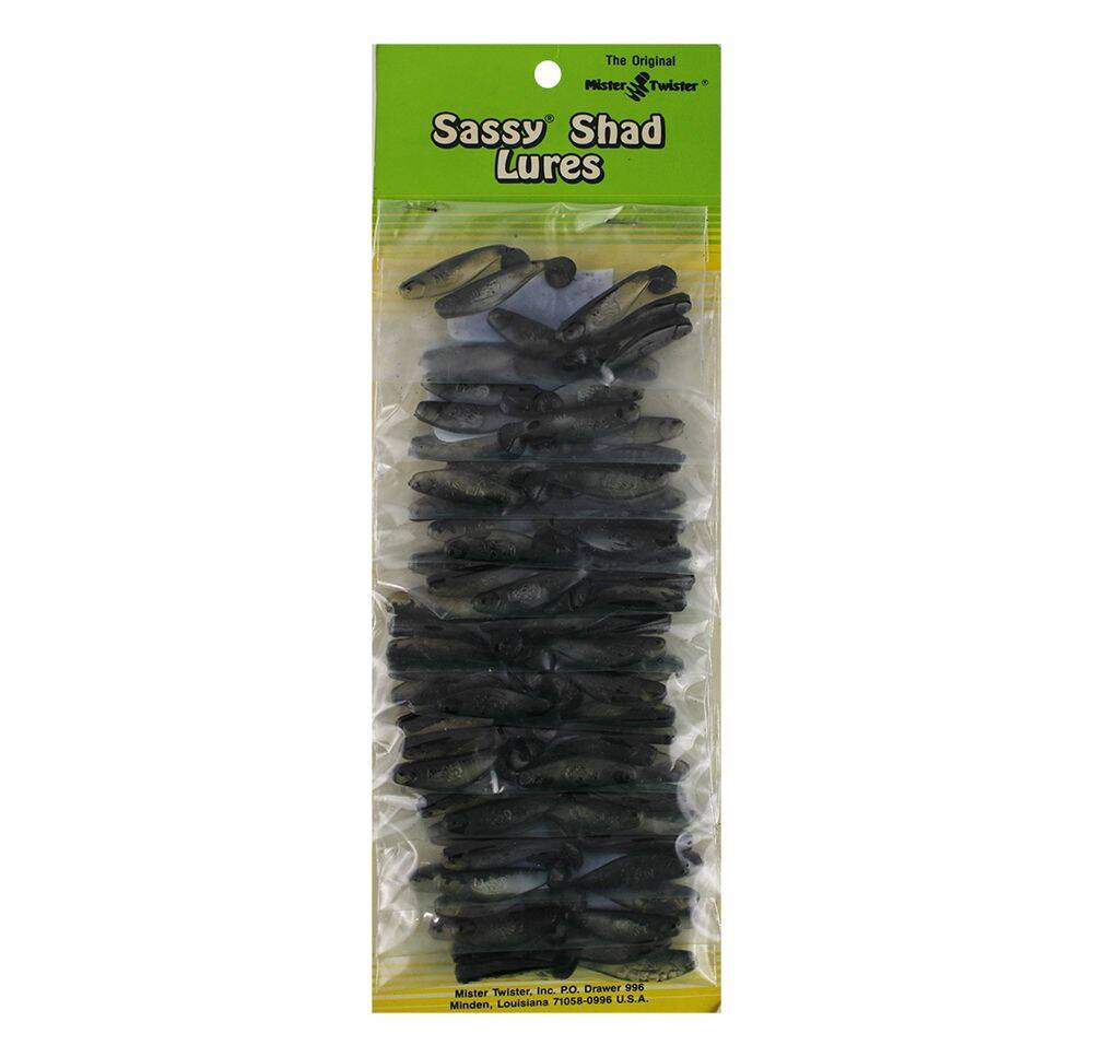 Mister Twister Lures Siyah Silikon Set 72 Adet - 2