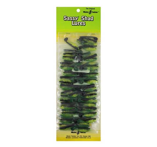 Mister Twister Shad Lures Yeşil Silikon Set 72 Adt - 2