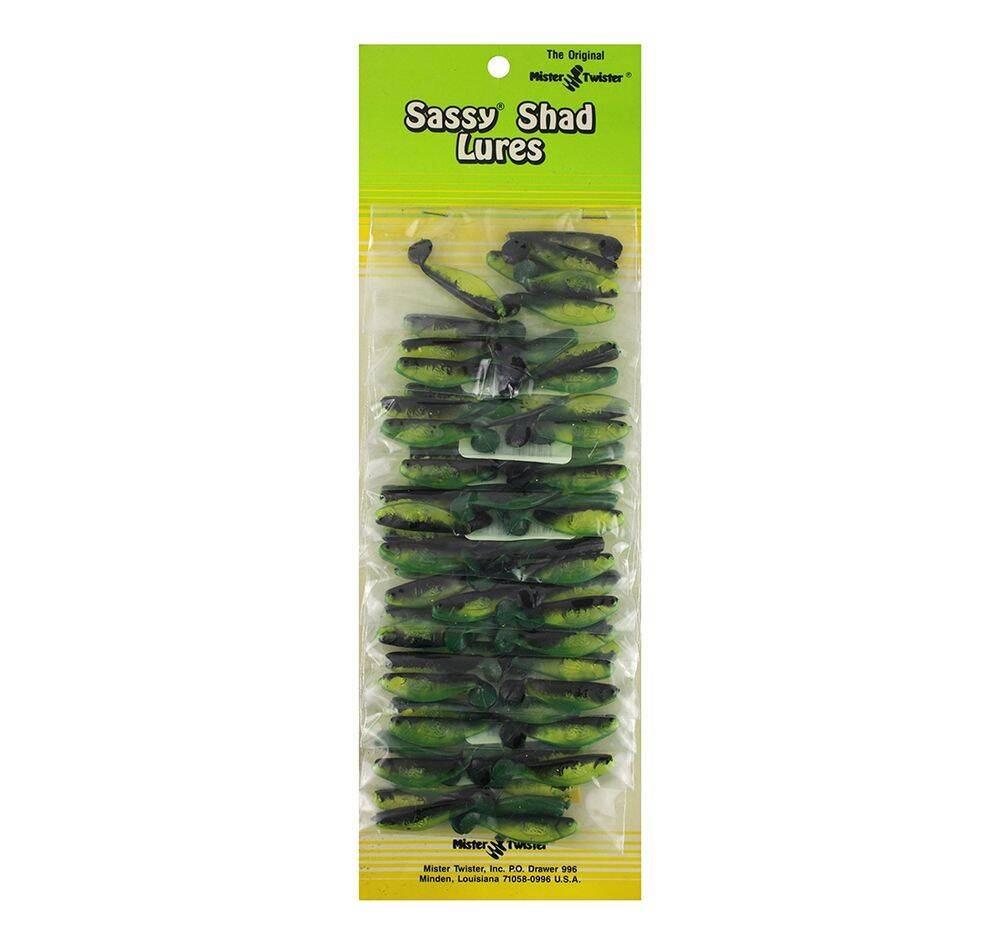 Mister Twister Shad Lures Yeşil Silikon Set 72 Adt - 2