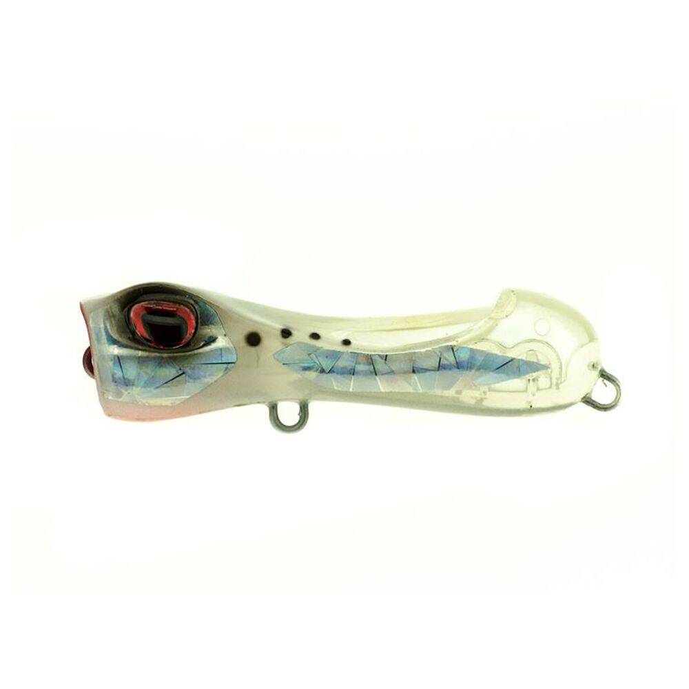 Molix S Popper 65 8.5gr Pearl White Holo Stripe - 1