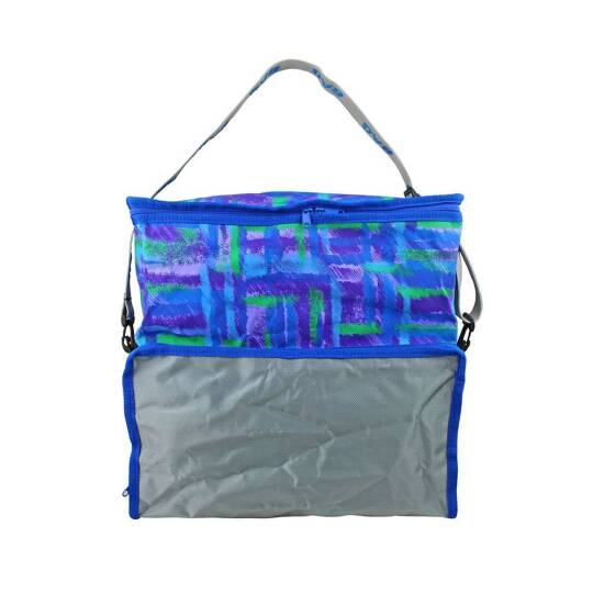 Muhtelif Bag Mavi Gri Çift Katlı Çanta 40*40*20
