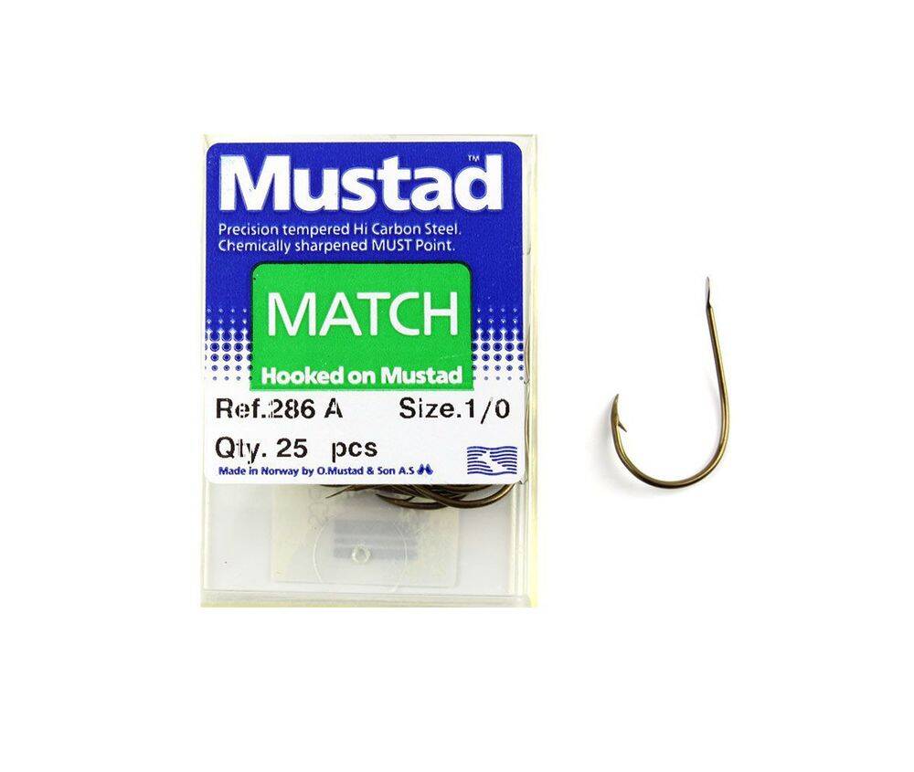 Mustad 286 A No10 25 Pcs - 1