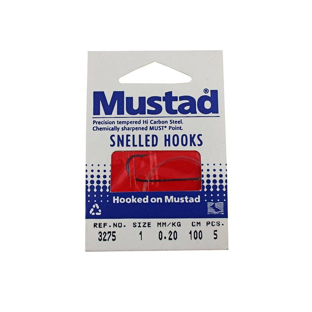 Mustad 3275 100 Cm 0,20 Mm No1 5 Li Paket - 1