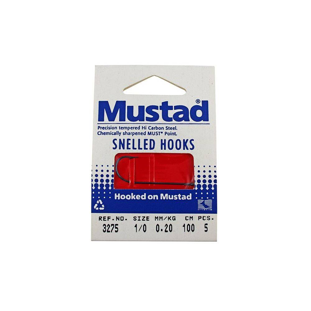 Mustad 3275 100 Cm 0,20 Mm No10 5 Li Paket - 1
