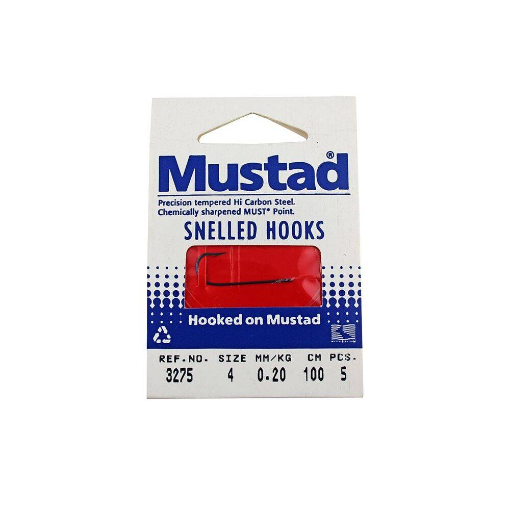 Mustad 3275 100 Cm 0,20 Mm No4 5 Li Paket - 1