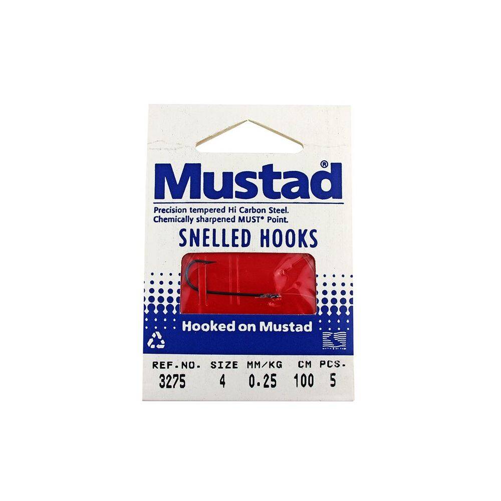 Mustad 3275 100 Cm 0,25 Mm No4 5 Li Paket - 1