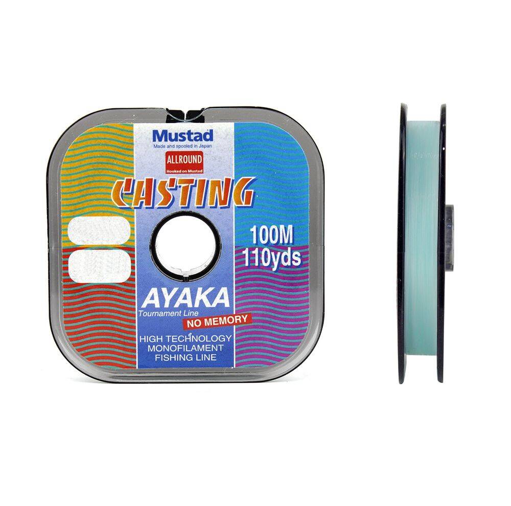 Mustad Ayaka Casting 0,20mm 100mt Makara Misina - 1