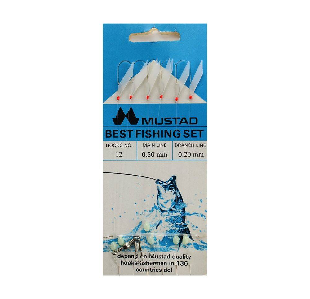 Mustad Best Fishing Set 0,30 0,20 Mm No12 Çapari - 1