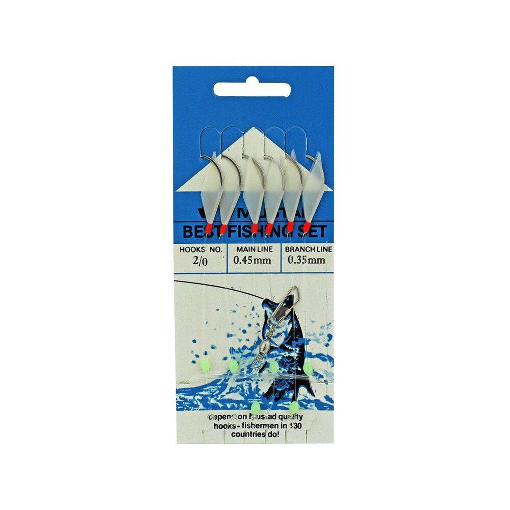 Mustad Best Fishing Set 0,45 0,35 Mm No20 Çapari - 1