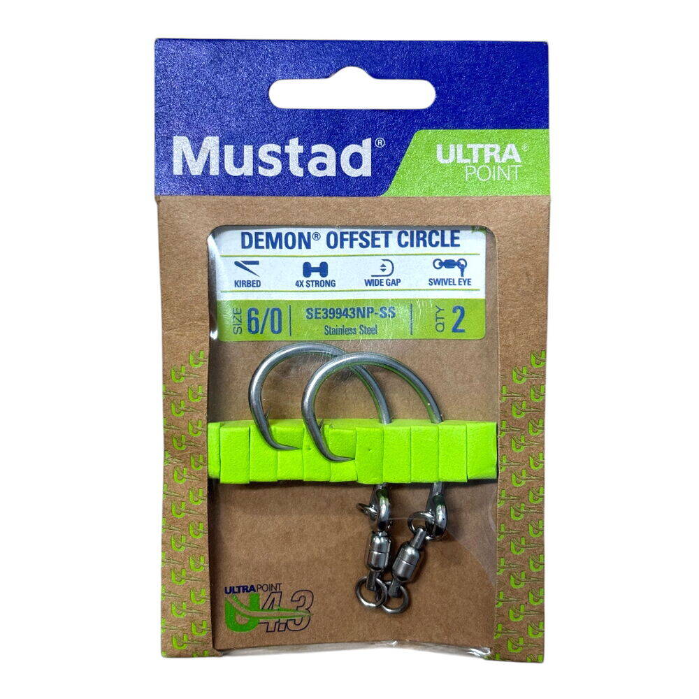 Mustad Demon Offset Circle 60 2 Li - 2
