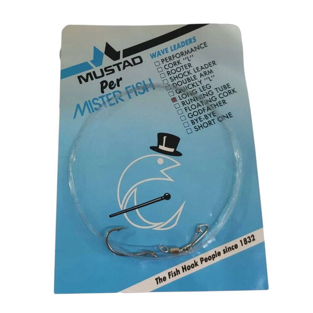 Mustad No1  0,45mm Long Leg Lüfer Takımı - 1