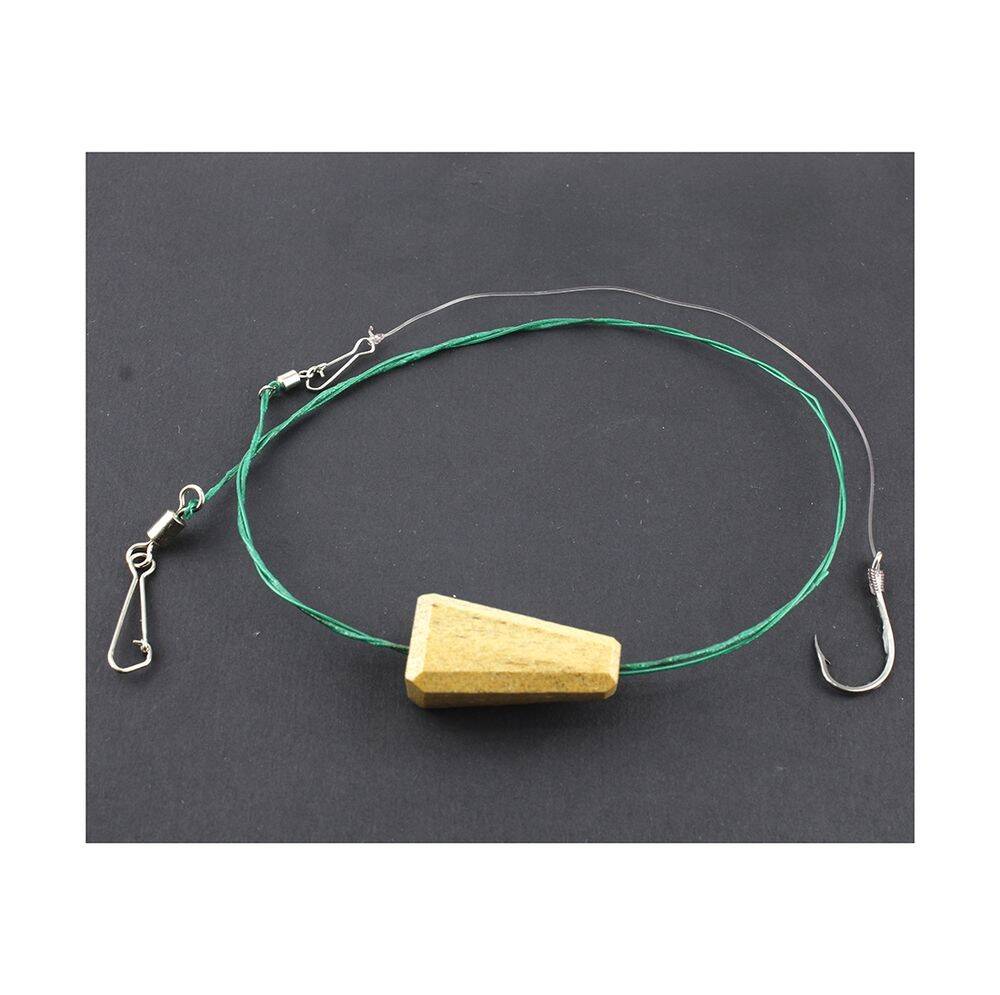 Mustad No10 0,60mm Cork L Lüfer Takımı - 1
