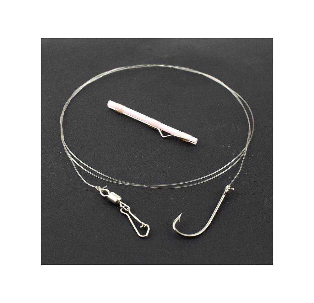 Mustad No4 0,35mm Runnıng Tube Lüfer Takımı - 1