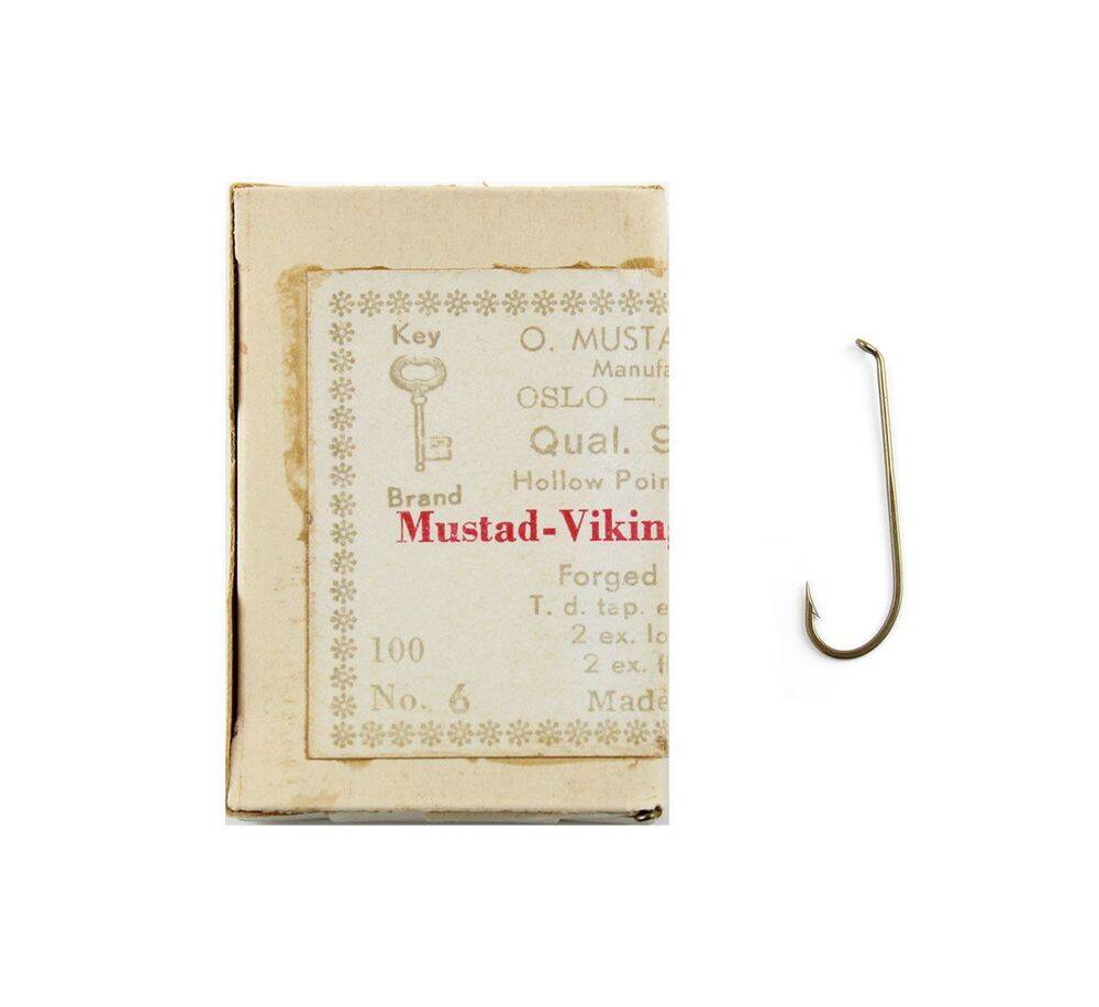Mustad Viking Hooks 94831 A No6 100 Pcs İğne - 1