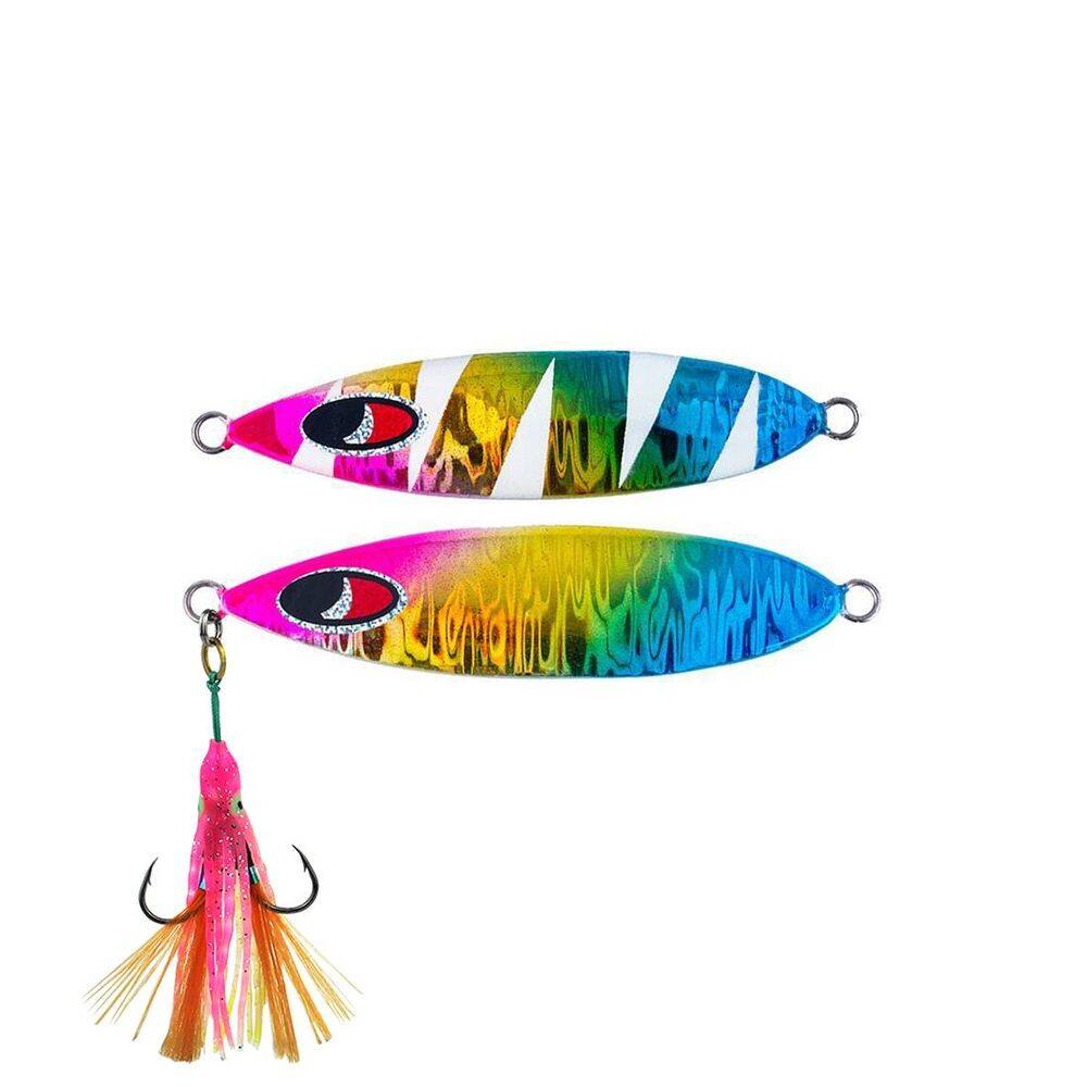 Noeby 1005n 100mm 120g Nj006 Glow Rainbow Slow Jig - 1