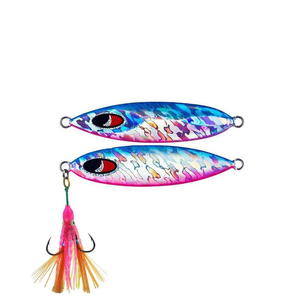 Noeby 1005n 80mm 60g Nj077 Pink Blue Slow Jig - 1