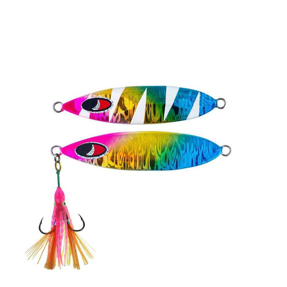 Noeby 1005n 95mm 100g Nj006 Glow Rainbow Slow Jig - 1