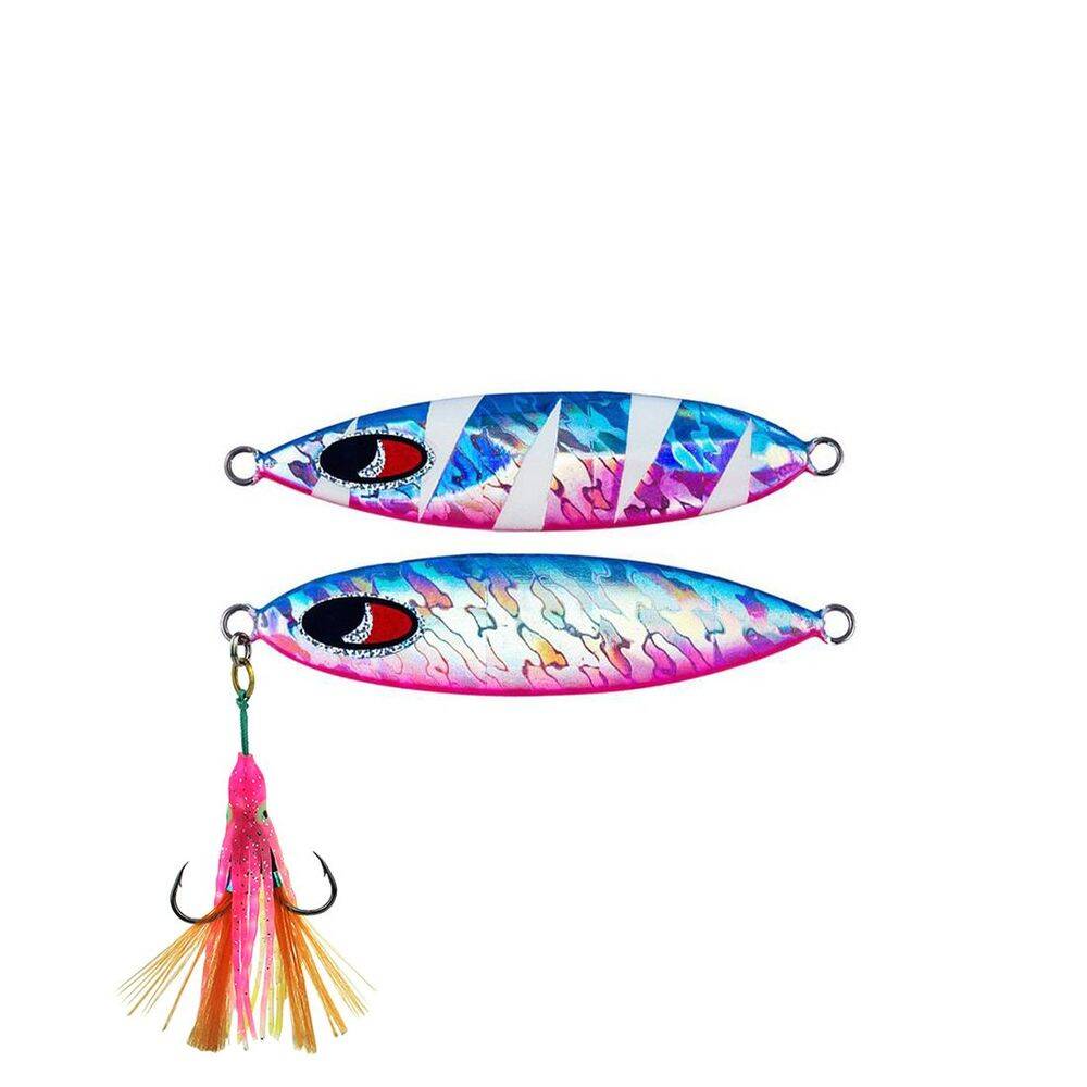 Noeby 1005n 95mm 100g Nj007 Bluepink Glow Slow Jig - 1