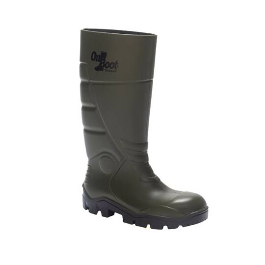 On Boot King Uzun Çizme Haki Siyah No40