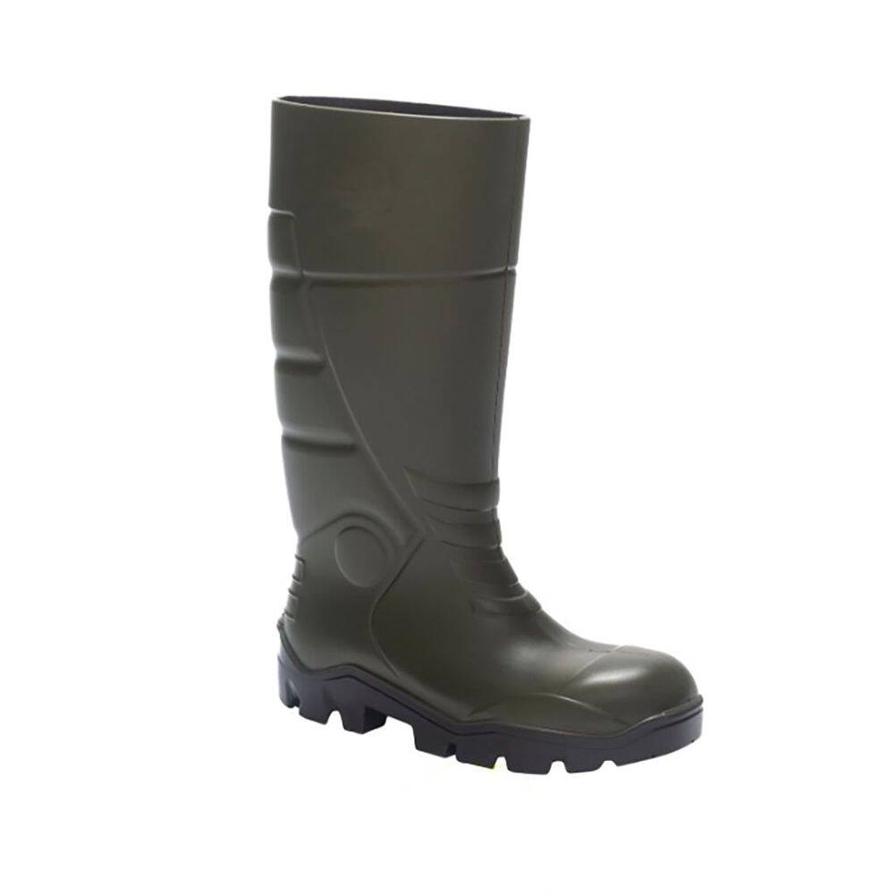 On Boot King Uzun Çizme Haki Siyah No45 - 1