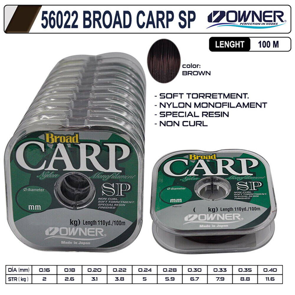 Owner  Broad Carp 0,40 Mm 100 Mt Sazan Misinası - 1