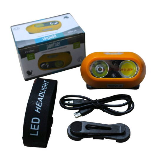 Panther Pt-5505 Şarjlı Sensörlü Kafa Lambası