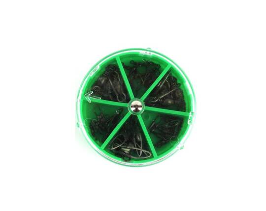Pesca Klipsli Fırdöndü Siyah 332-6413.02 30 Adt