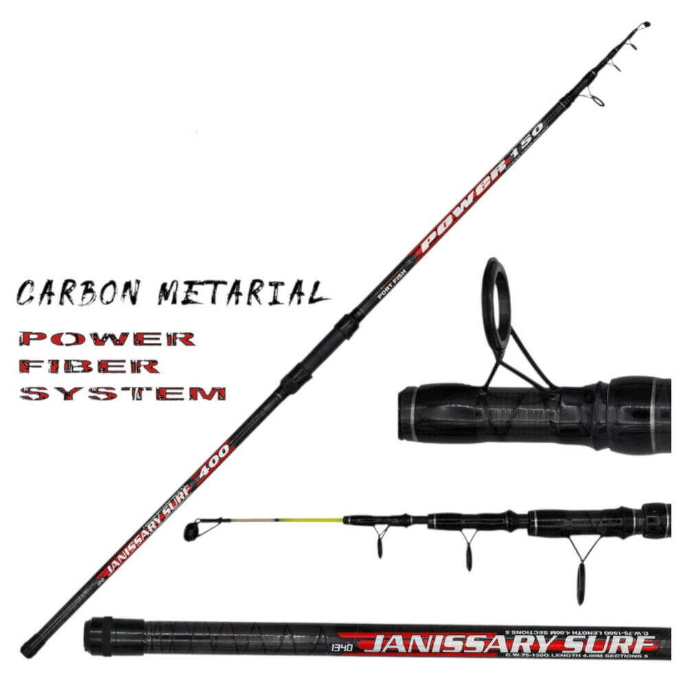 Portfish Janissary Surf Kamışı 360cm 75-150 gr - 1