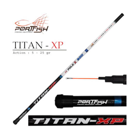 Portfish Titan-Xp Göl Kamışı 700 cm 5-25 gr