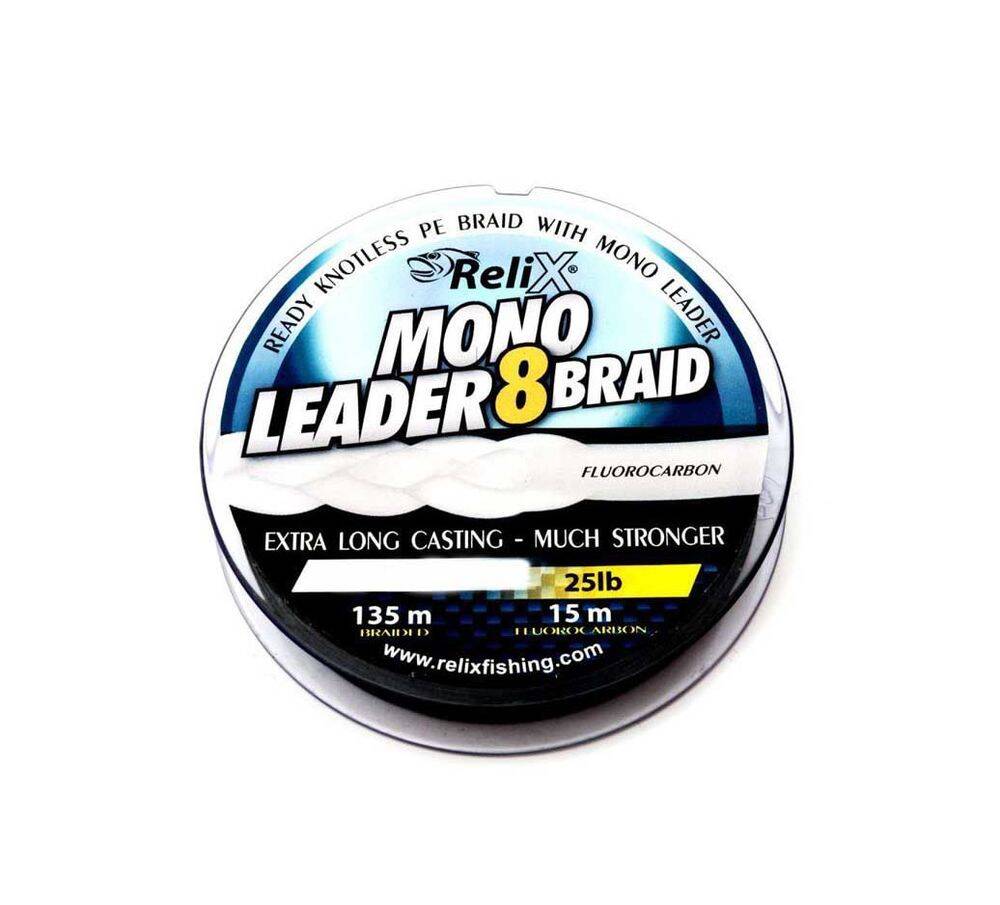 Relix Mono Leader 8 Braid 28 Mm 135 Mt İpek Misn. - 1