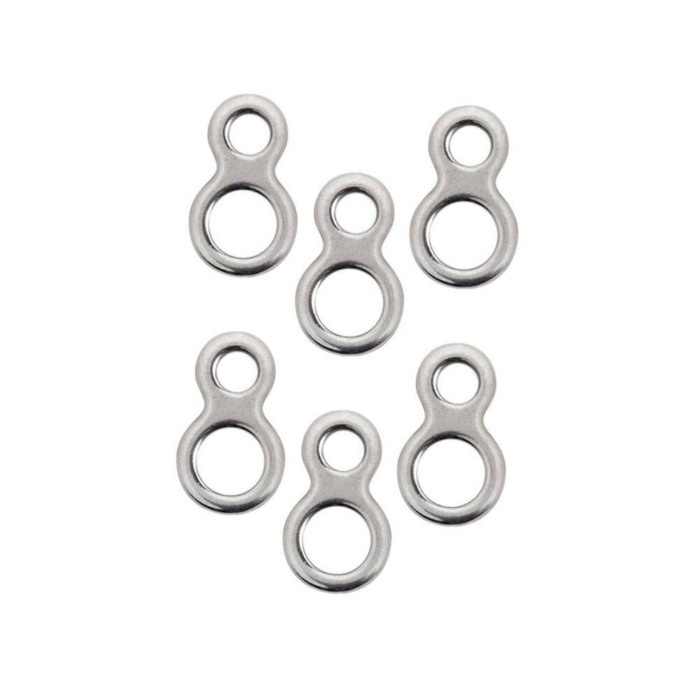 Rod Ford F8 Hyper Jig Rings SizeS 6 Pcs 250LB - 1