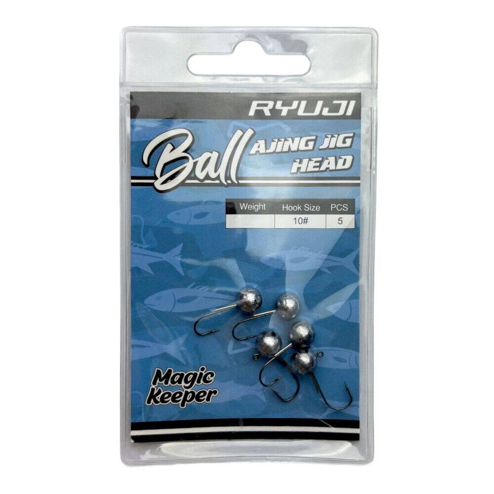 Ryuji Ball Ajing Jig Head 2 gr No10 5 Pcs - 3