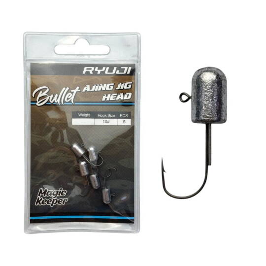 Ryuji Bullet Ajing Jig Head 0,8gr No10 5 Pcs