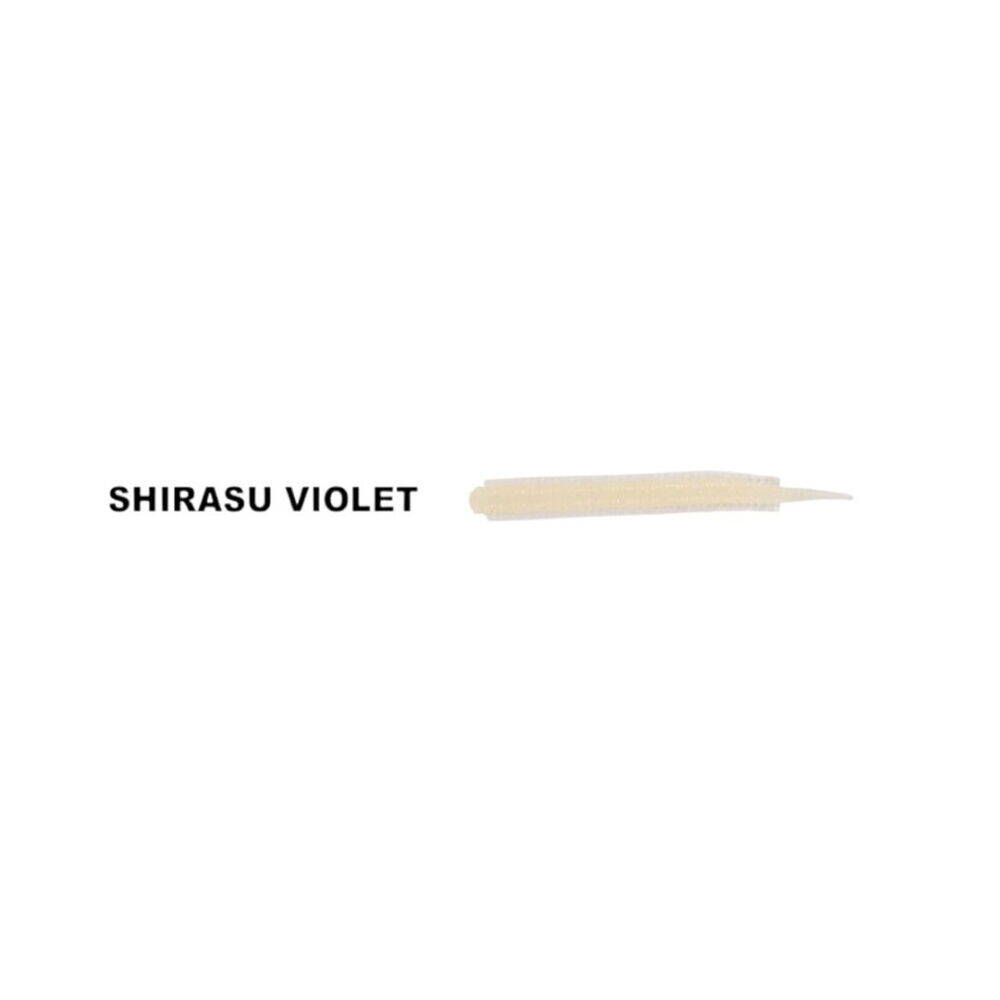 Ryuji Jelly Worm 7.5 Cm 20 Ad. Shirasu Violet - 1
