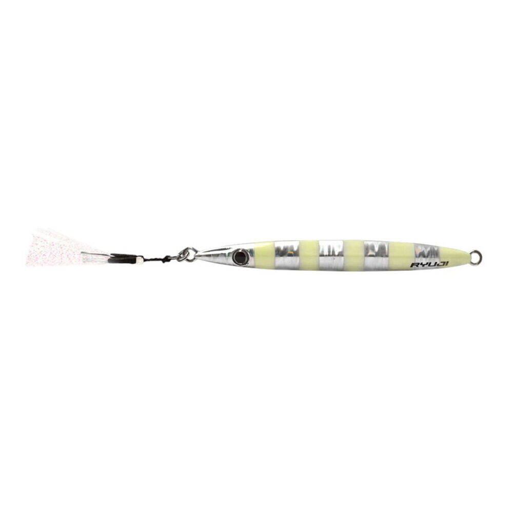 Ryuji Slim Jet Jig 60gr Zebra Glow - 1
