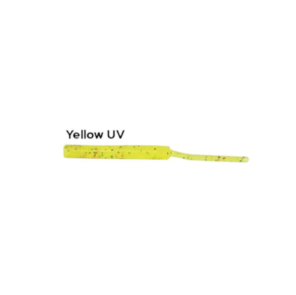 Ryuji Tiny Worm Lrf Silikonu 5cm Yellow 18 Pcs - 1