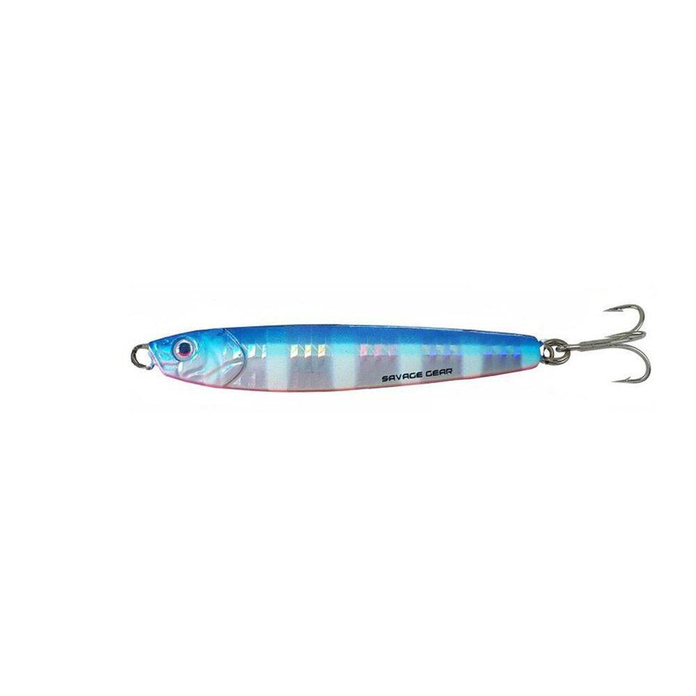 Savage Gear Slim Minnow Jig 5Gr 4,6Cm Blue Pnk Zeb - 1