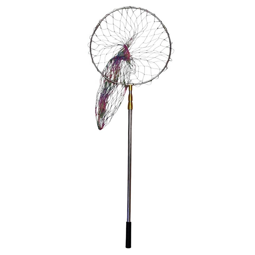 Sea Horse 1,9 Mt Teleskopik Kepçe 40cm Ebruli İp - 1