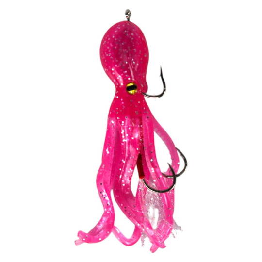 Sea Horse Ahtapot 11 Cm 19 Gr Pembe Silikon - 1