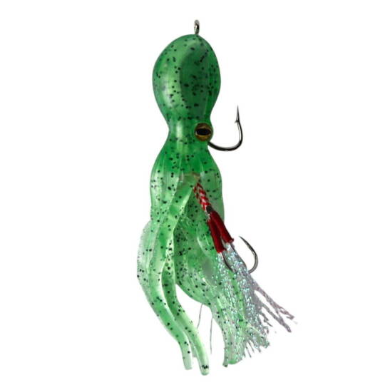 Sea Horse Ahtapot 11 Cm 19 Gr Yeşil Silikon - 1