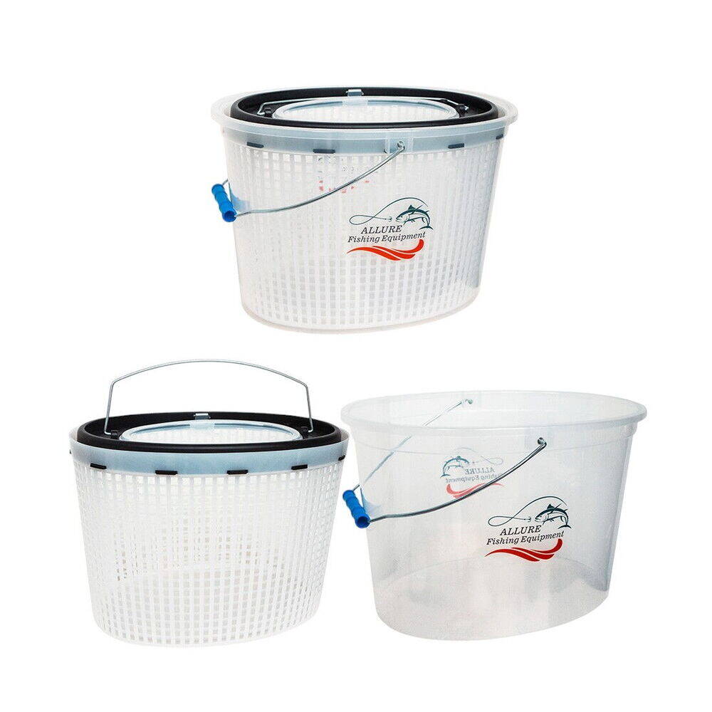 Sea Horse AL-012 Şeffaf Oval Balıkçı Kovası - 1