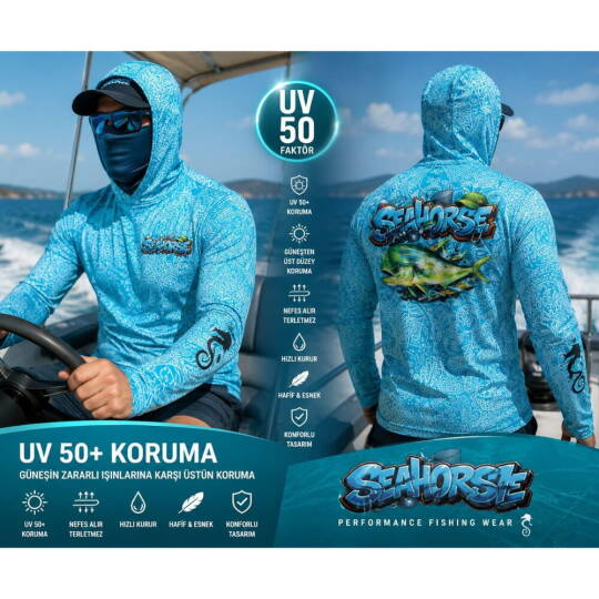 Sea Horse Angler Edition Mahi Mahi 3X Large - 3