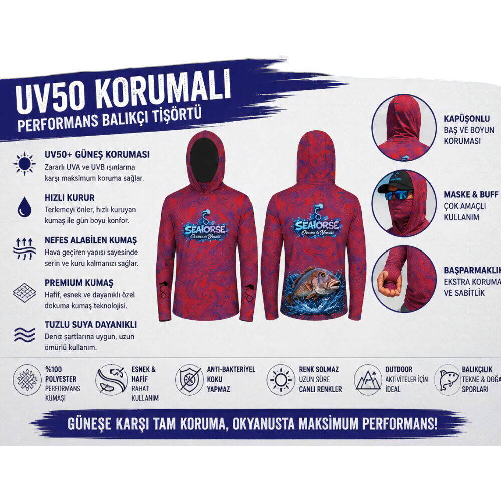 Sea Horse Angler Edition Red Dentex Medium - 2