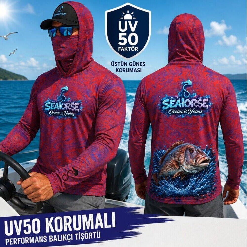 Sea Horse Angler Edition Red Dentex X Large - 1